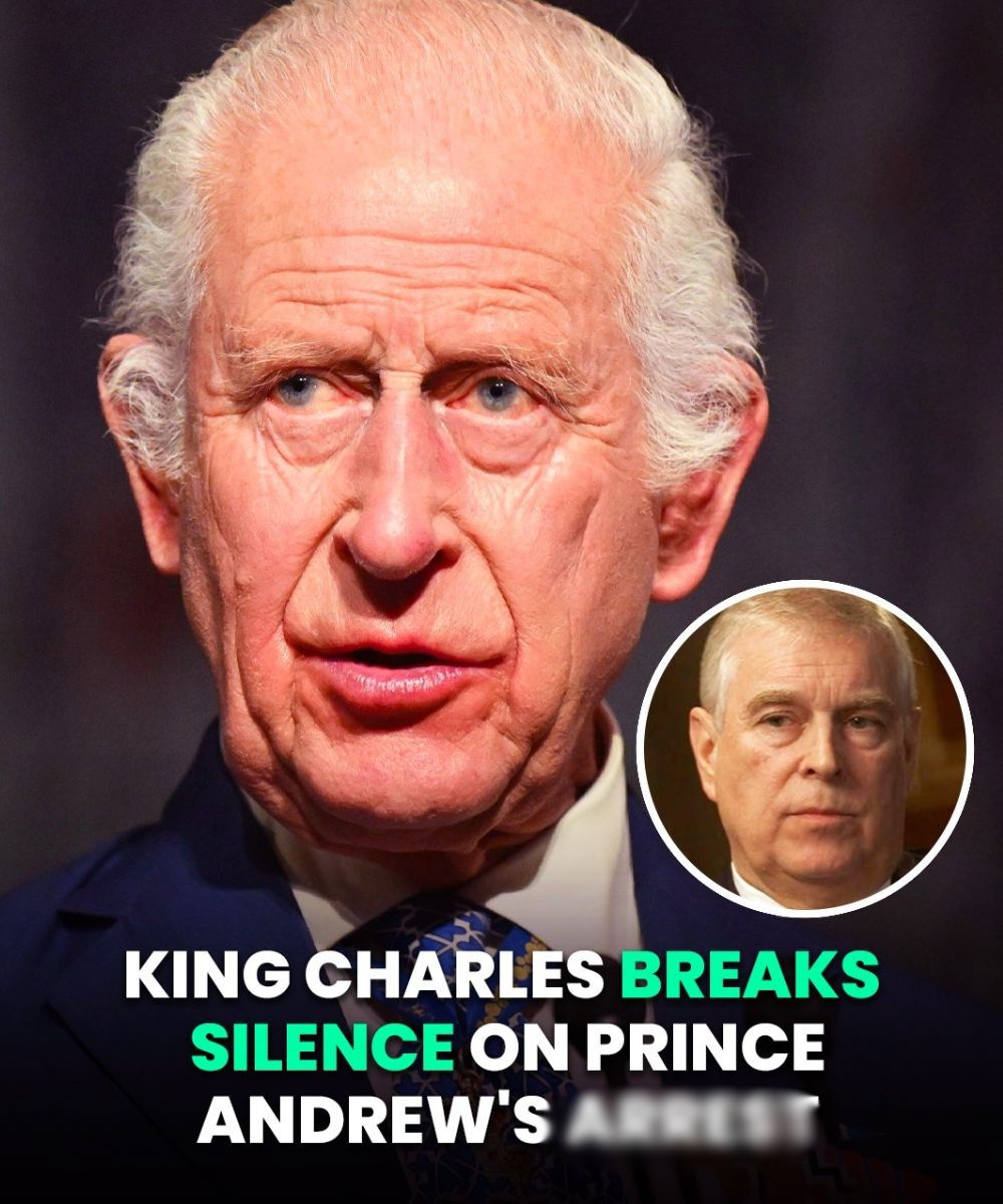 King Charles Speaks Out on Prince Andrew's Recent Arrest