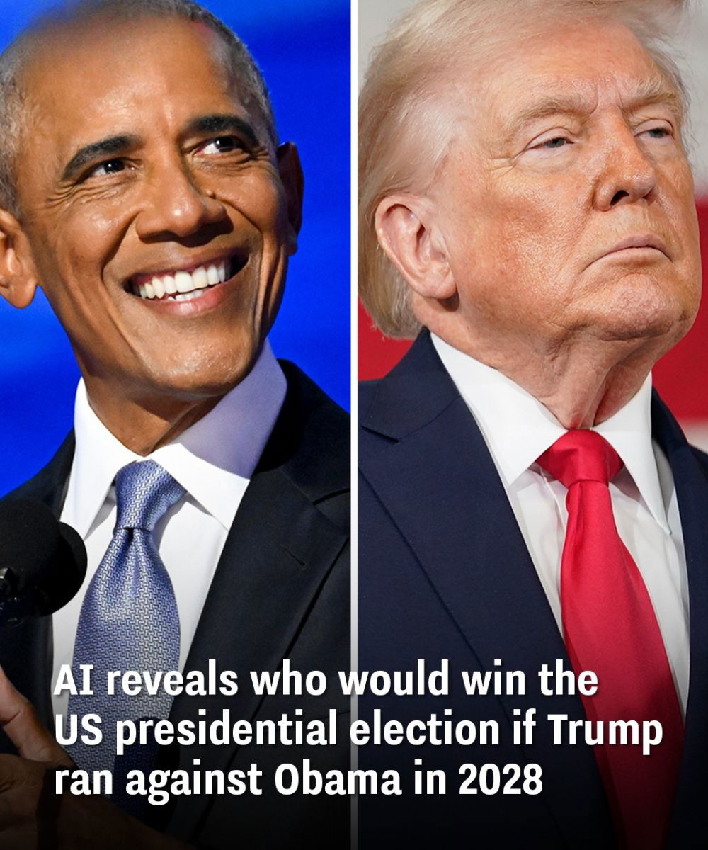 AI predicts 2028 showdown winner: Trump vs. Obama rematch