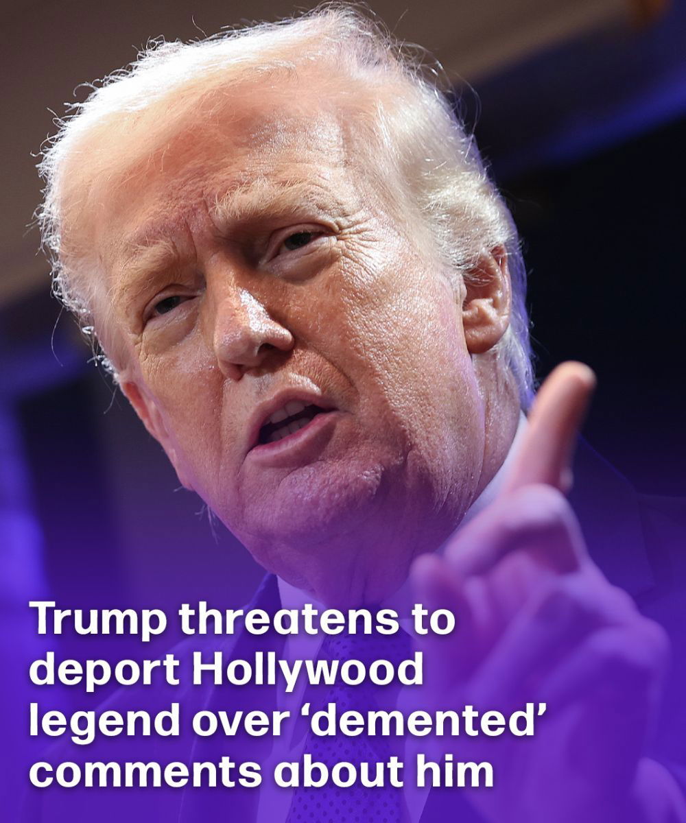 Hollywood Star in Hot Water with Trump After "Demented" Remarks