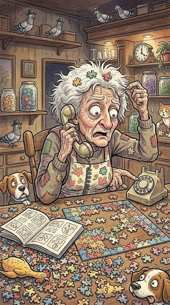 Silver-Haired Lady's Unexpected Neighbor Call Sparks Curiosity