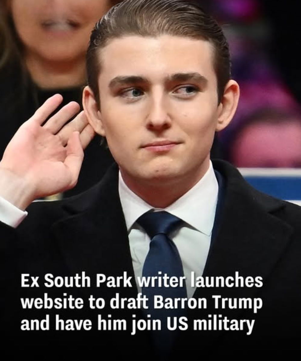 South Park Alum's New Site Aims to Recruit Barron Trump for Military