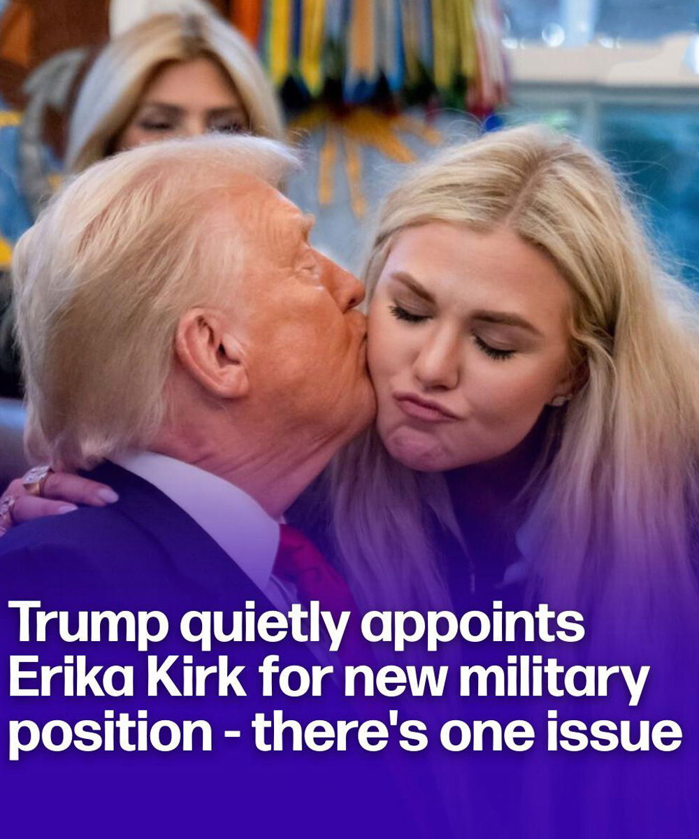 Erika Kirk's Surprising New Military Role Under Trump – What's the Issue?