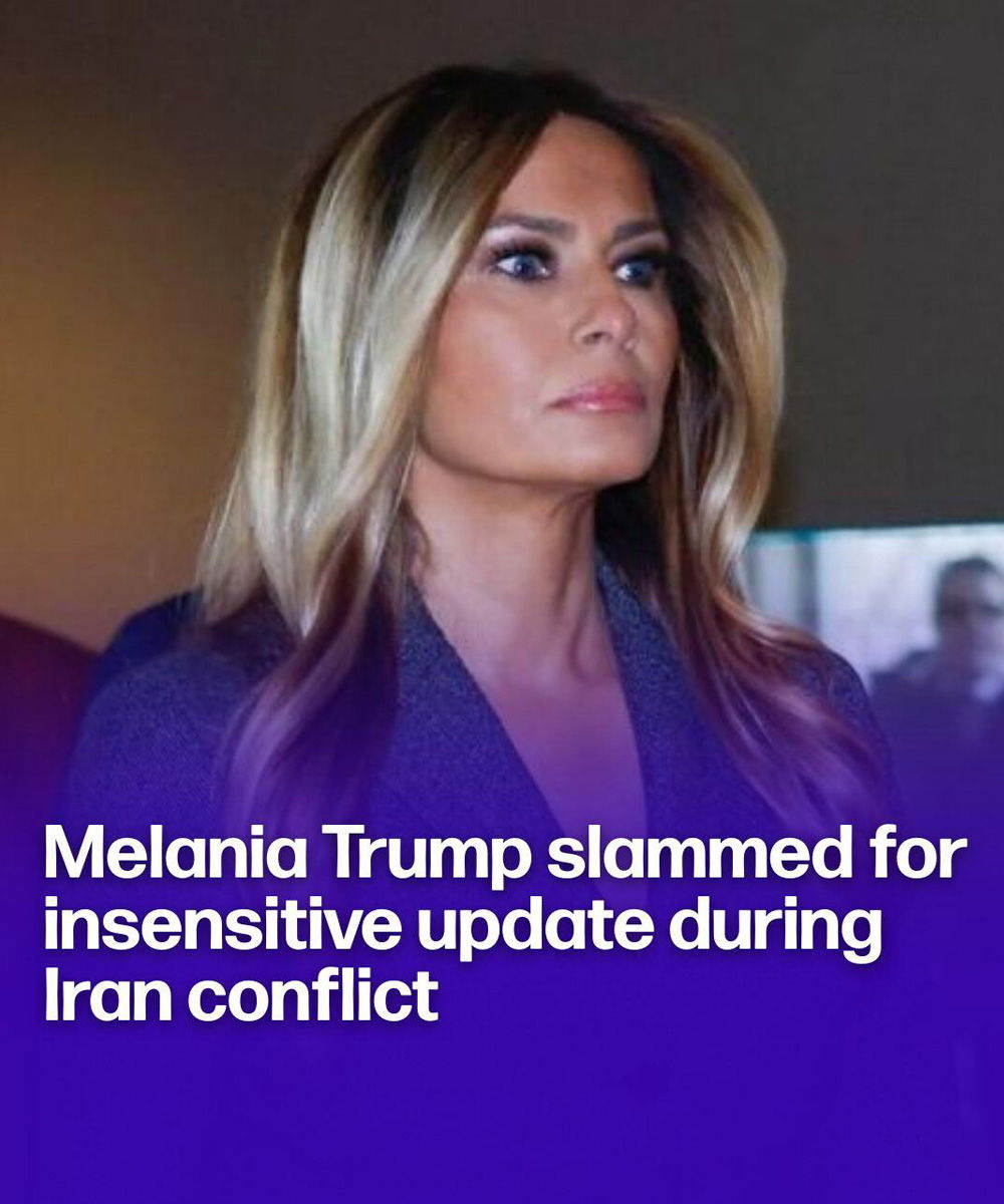 Melania Trump Criticized for Timing of Update Amid Iran Tensions