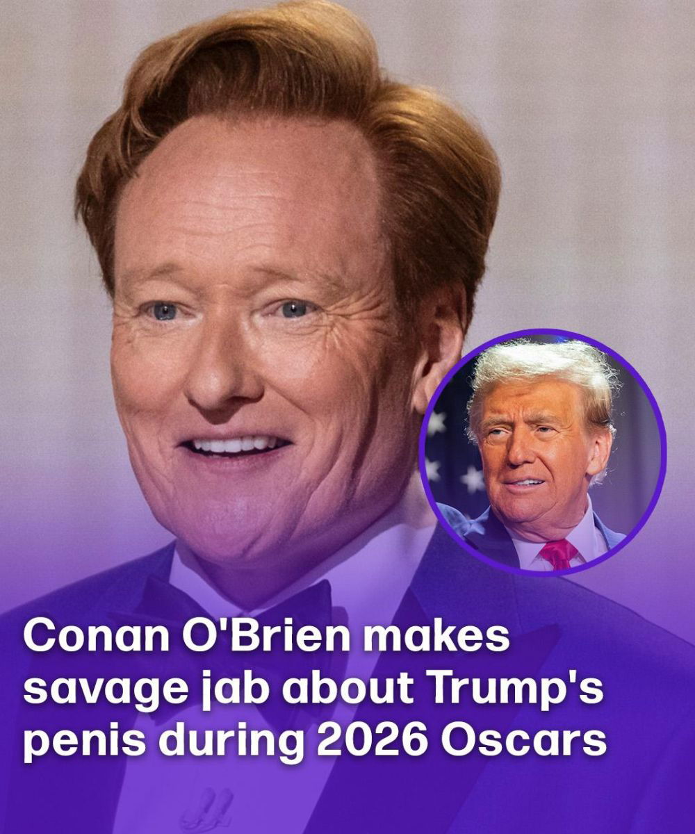 Conan O'Brien's Bold Oscars Joke Takes Aim at Trump