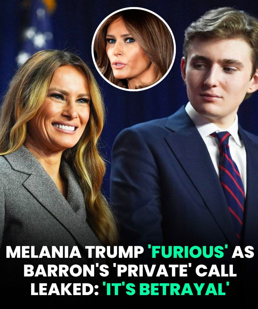 Melania Trump's Angry Reaction to Leaked Call About Barron