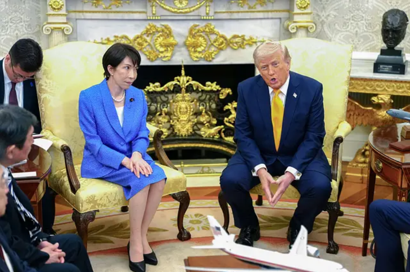 Trump Cracks Awkward Pearl Harbor Joke with Japanese Prime Minister Present