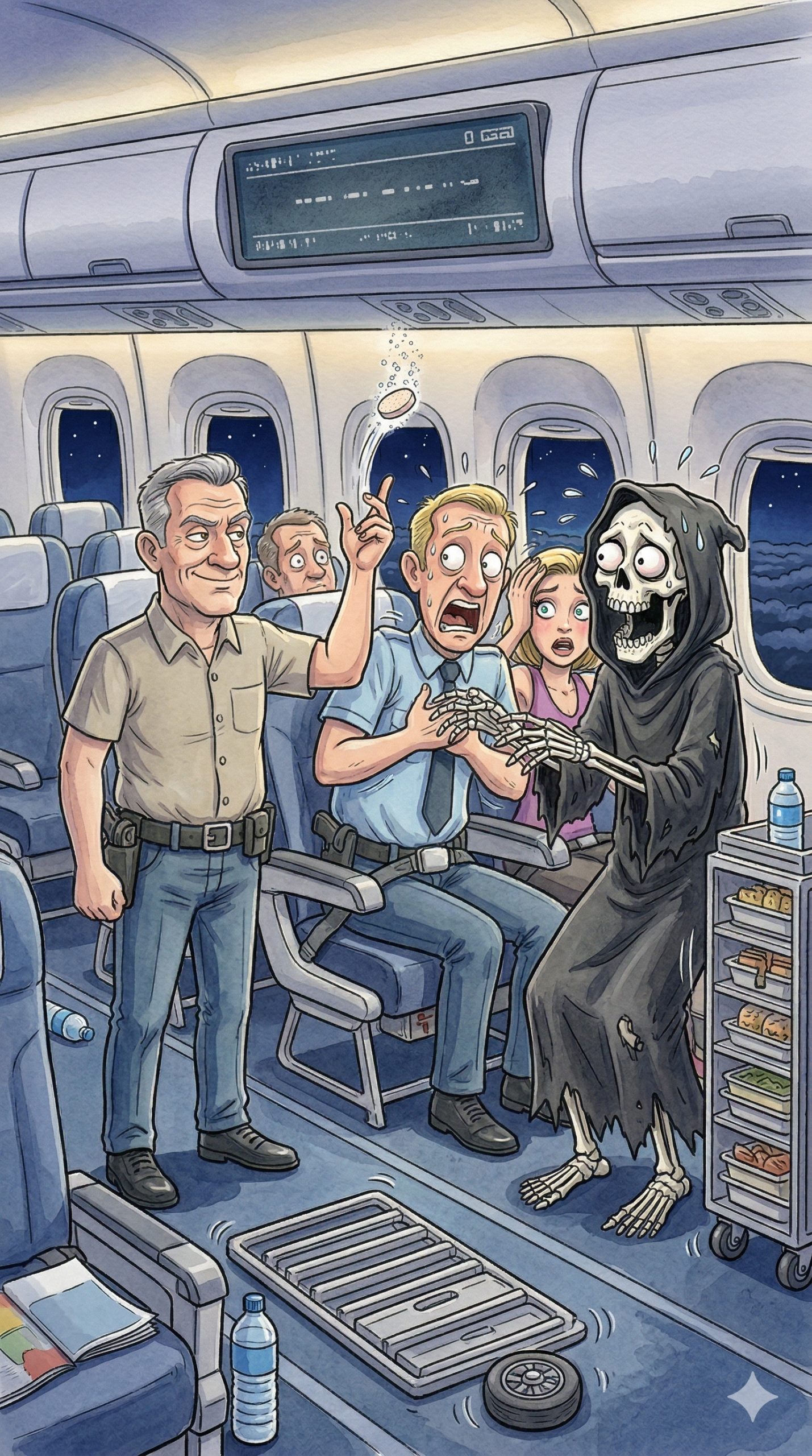 Flight Surprise: The Tablet That Taught a Subtle Lesson