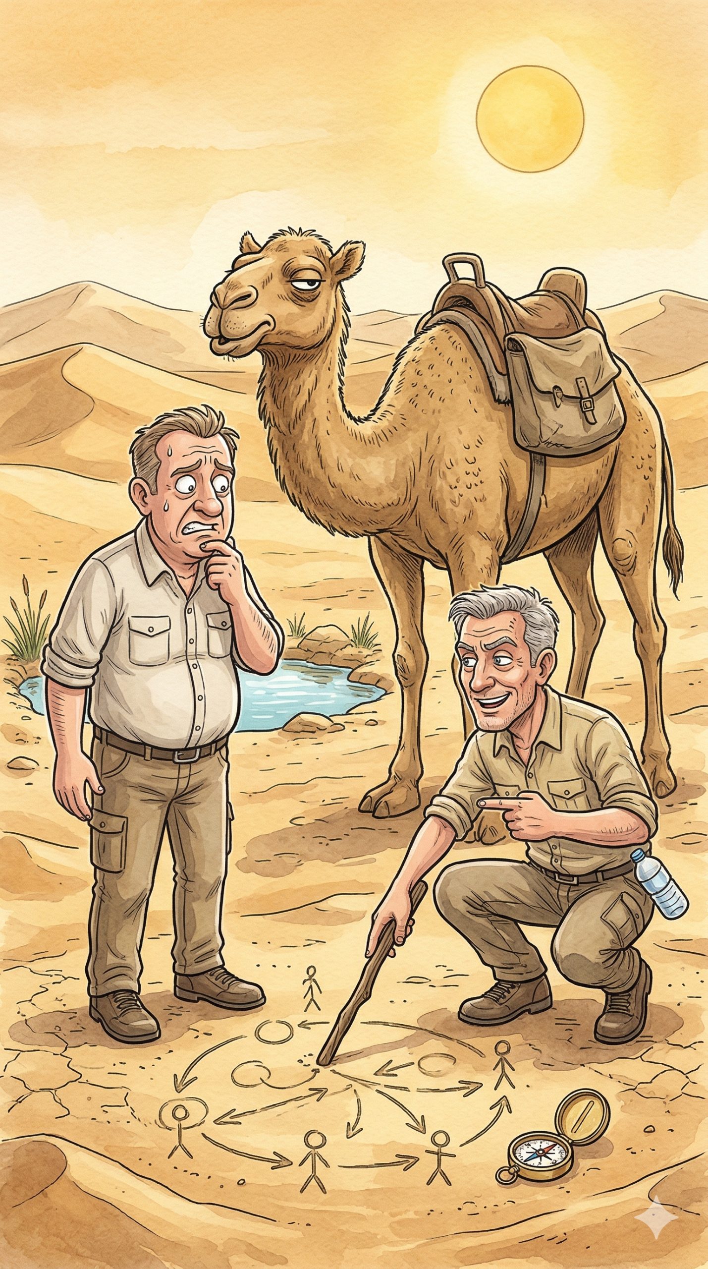 Two Men, One Camel: What Went Wrong?