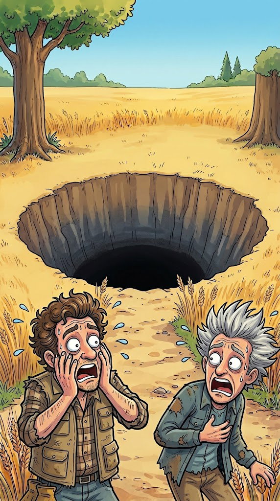 Mysterious Goat Appears Out of Nowhere!