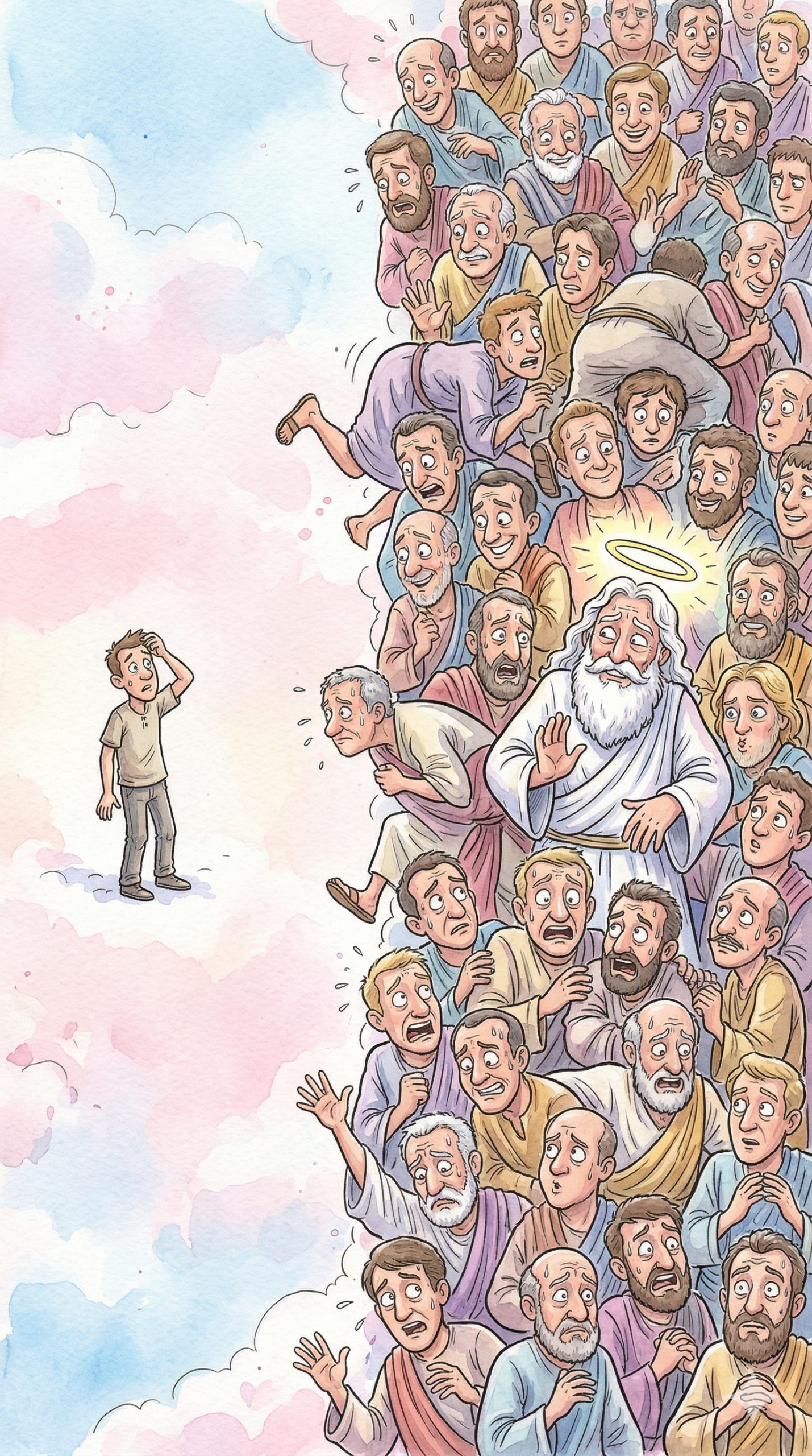 Men's Fears Follow Them Even Into Heaven