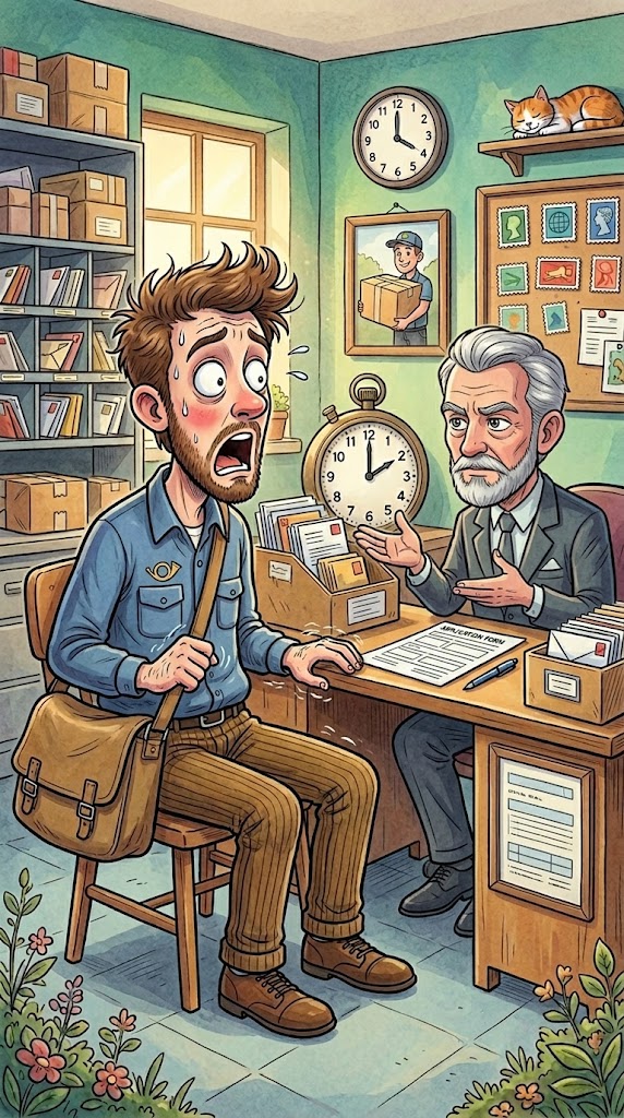 Man Walks Into Post Office for Surprising Career Move!