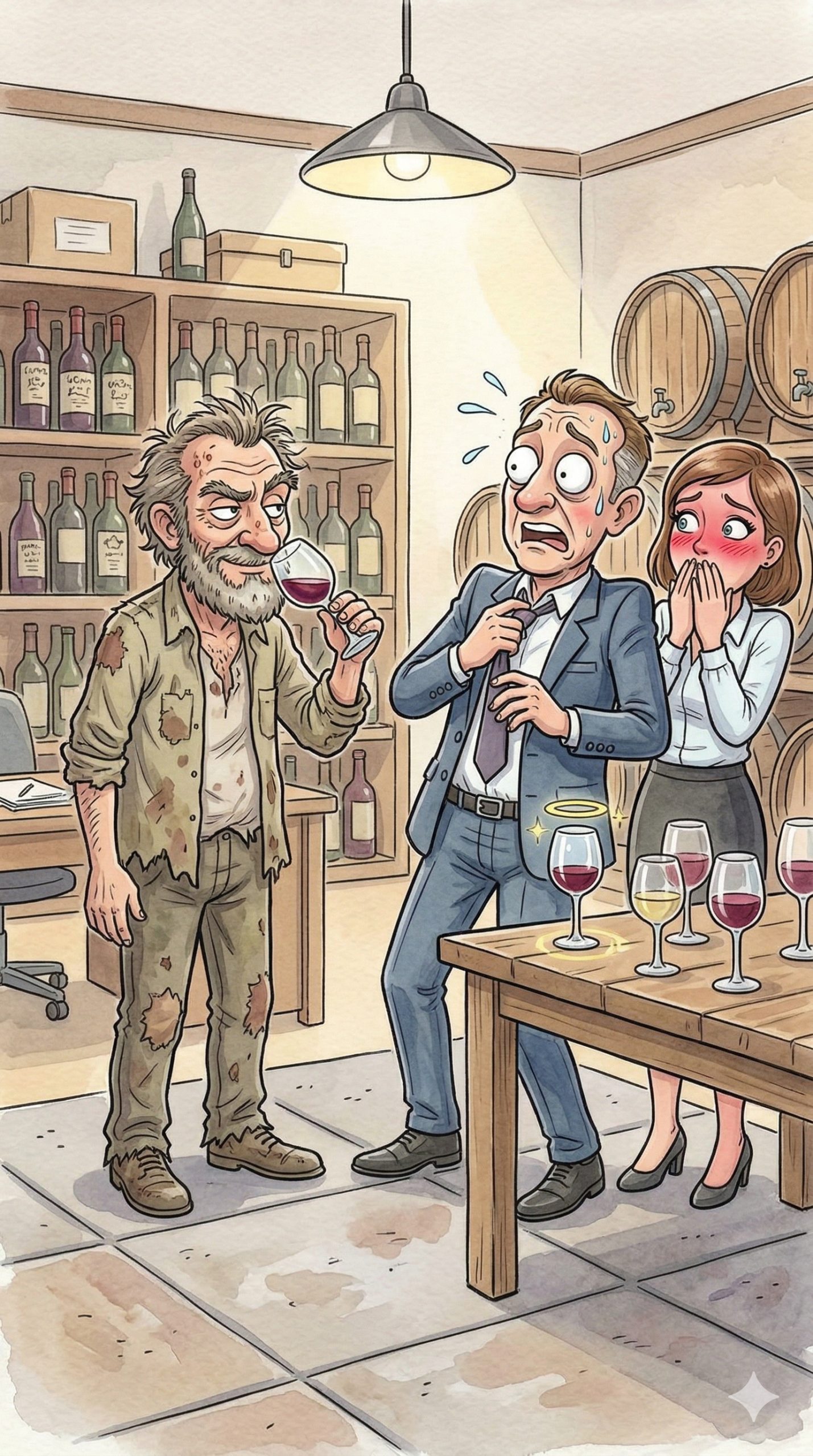 One Sip Unveils a Hidden Truth He Never Expected