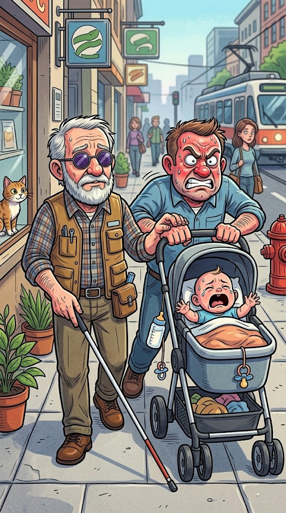 Blind Man's Epic Response to New Yorker Who Mocks Him!