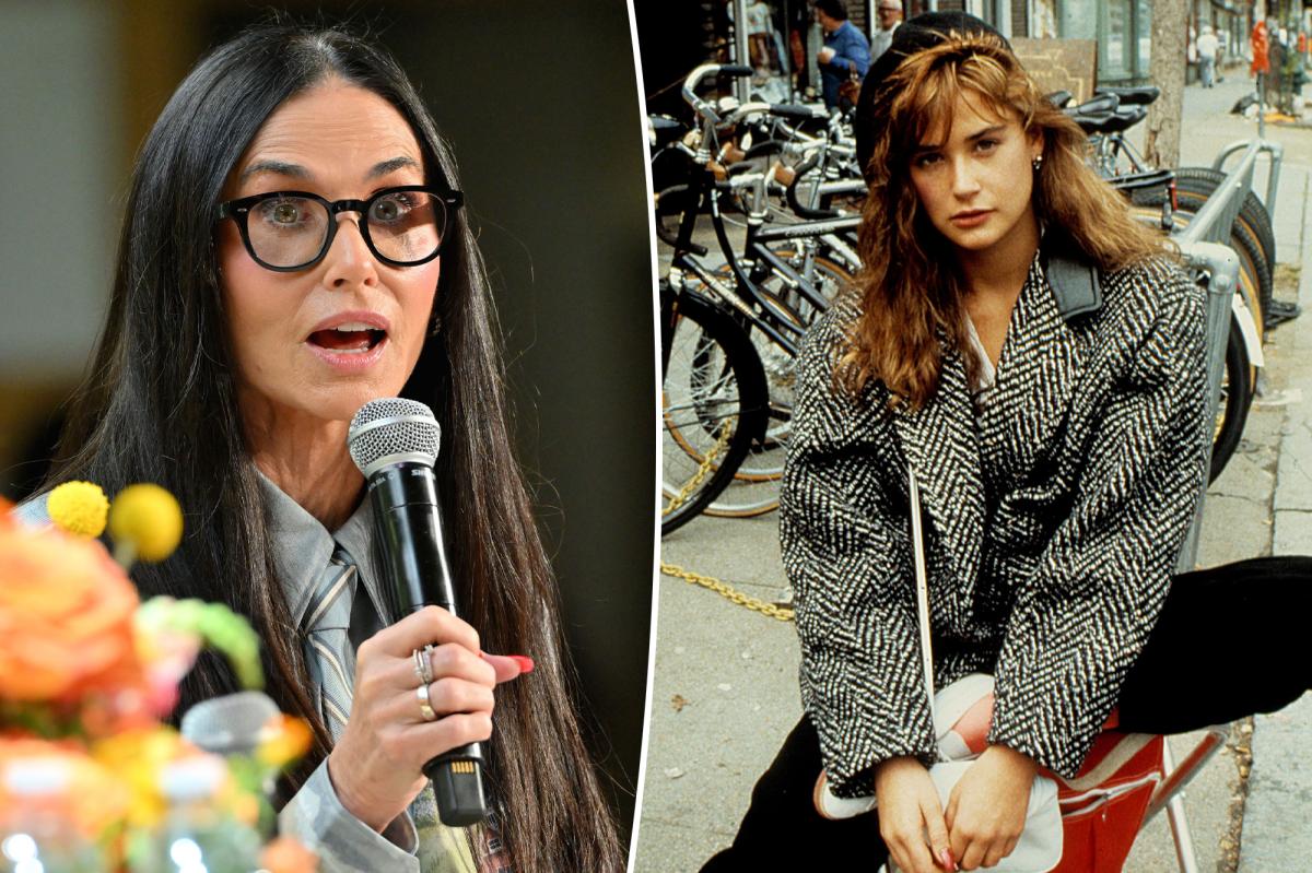 Demi Moore had 10 days to keep ‘St. Elmo’s Fire’ role from Madonna, co-writer says