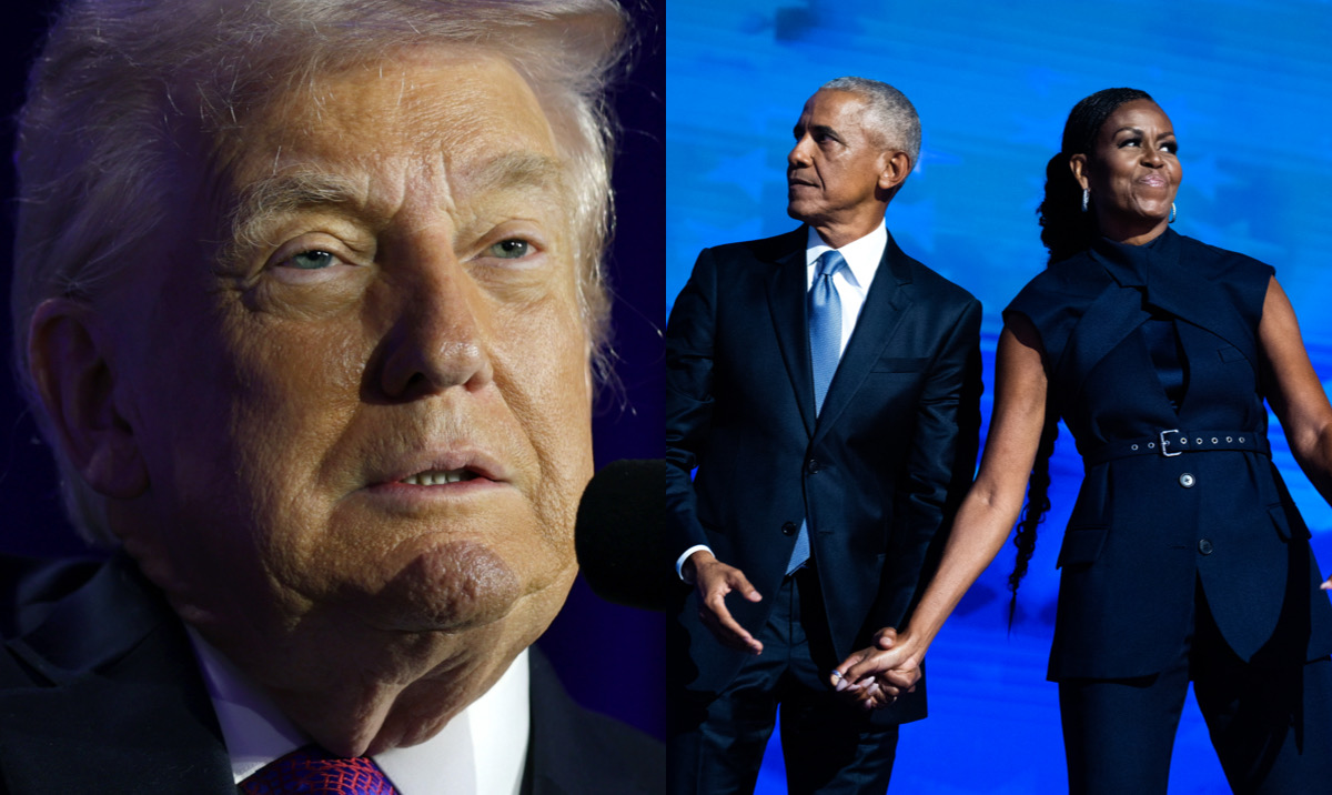 Fury Sparks as Trump Posts Racist Video of Barack and Michelle Obama as Apes