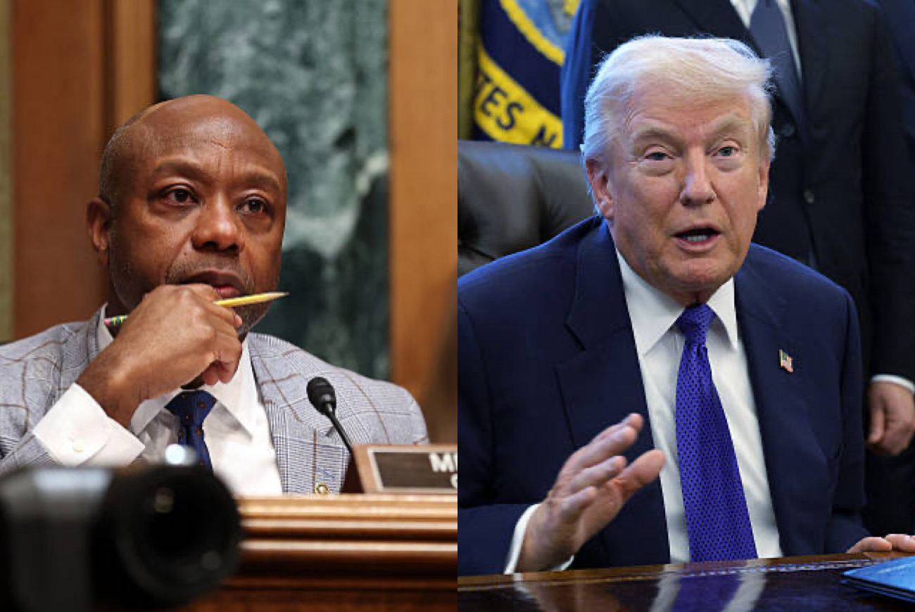 Tim Scott Responds to Donald Trump's Post on the Obamas