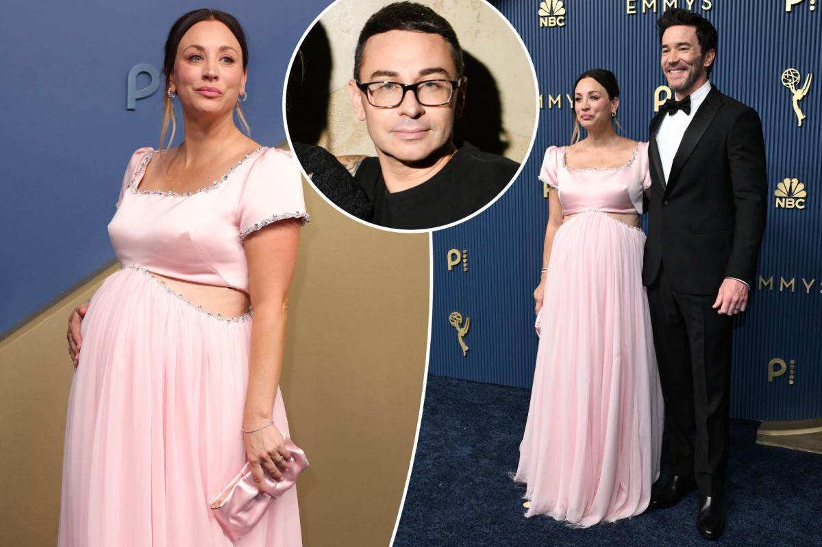 Kaley Cuoco's Bold Pregnancy Style at the Emmys 2026 Sparks Buzz