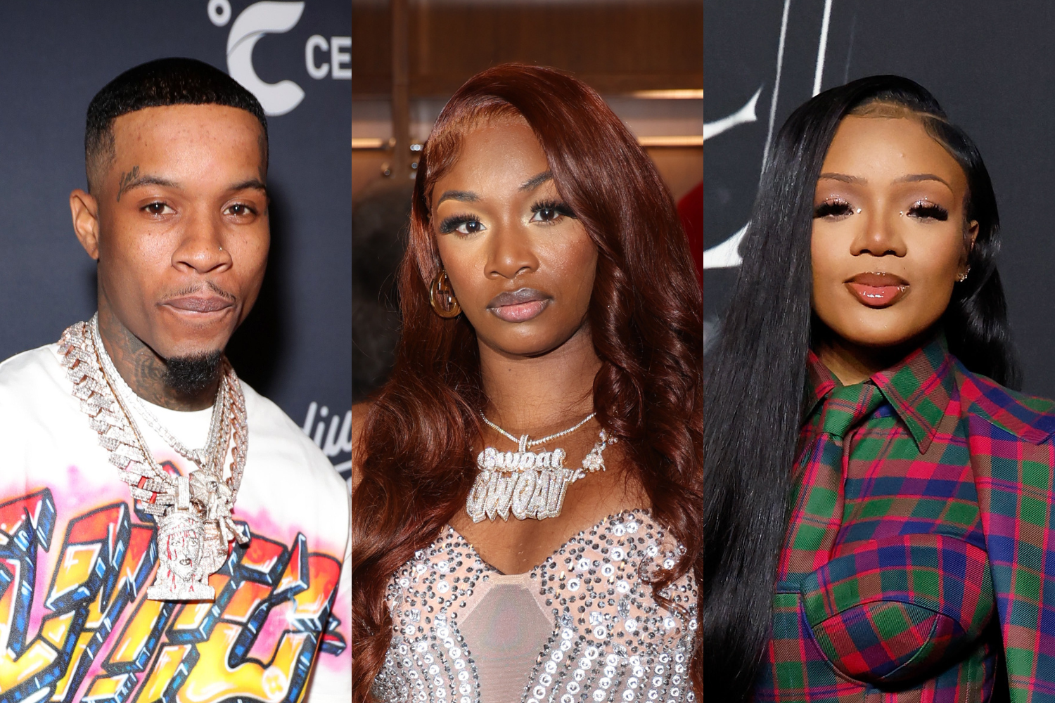 Victoria Woods claims that Tory Lanez sent her $2,500 as Claressa Shields appears to comment on her ongoing dispute with GloRilla (PHOTOS).