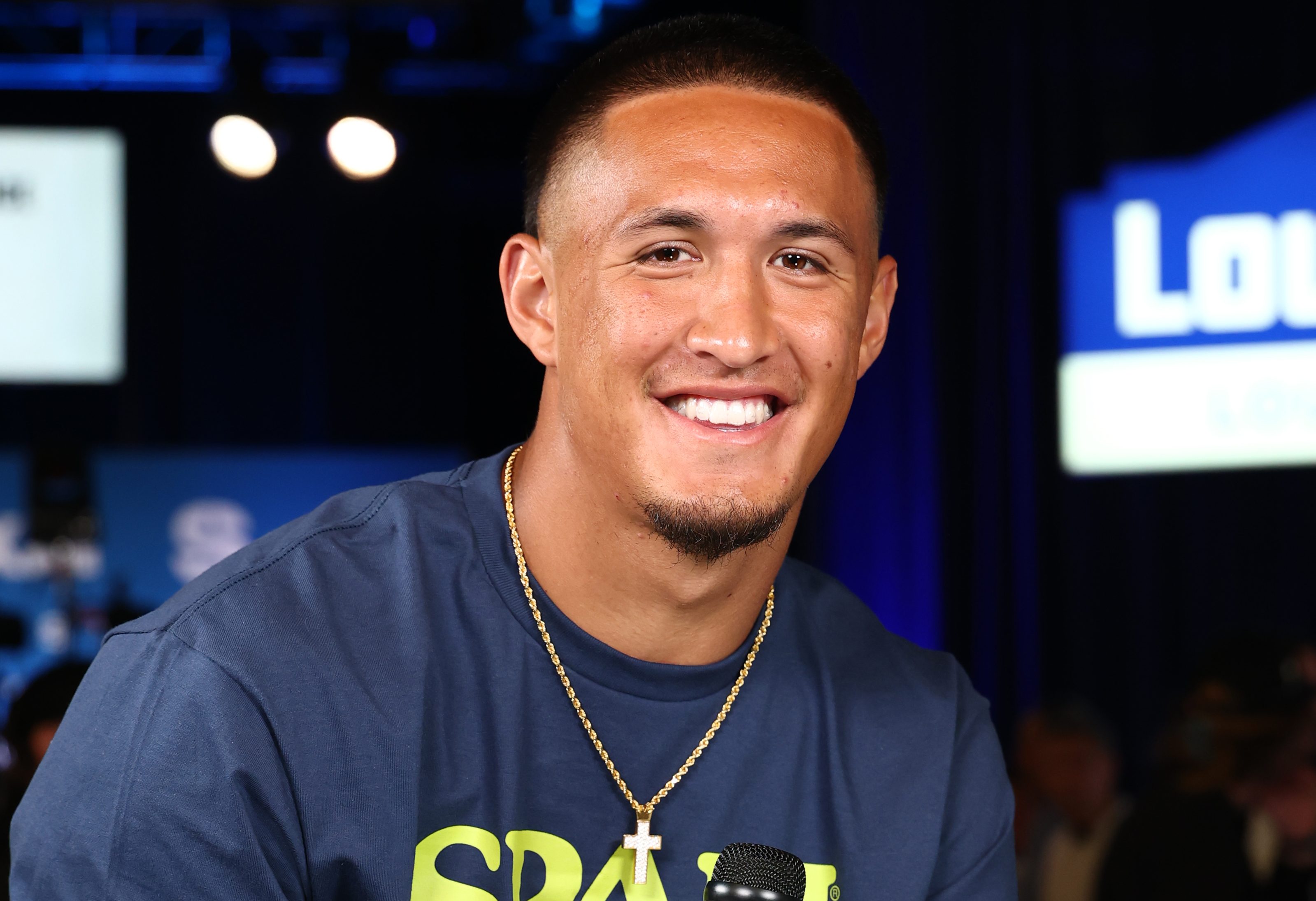 NFL player Tetairoa McMillan apologizes for using racial slur in livestream video that went viral.