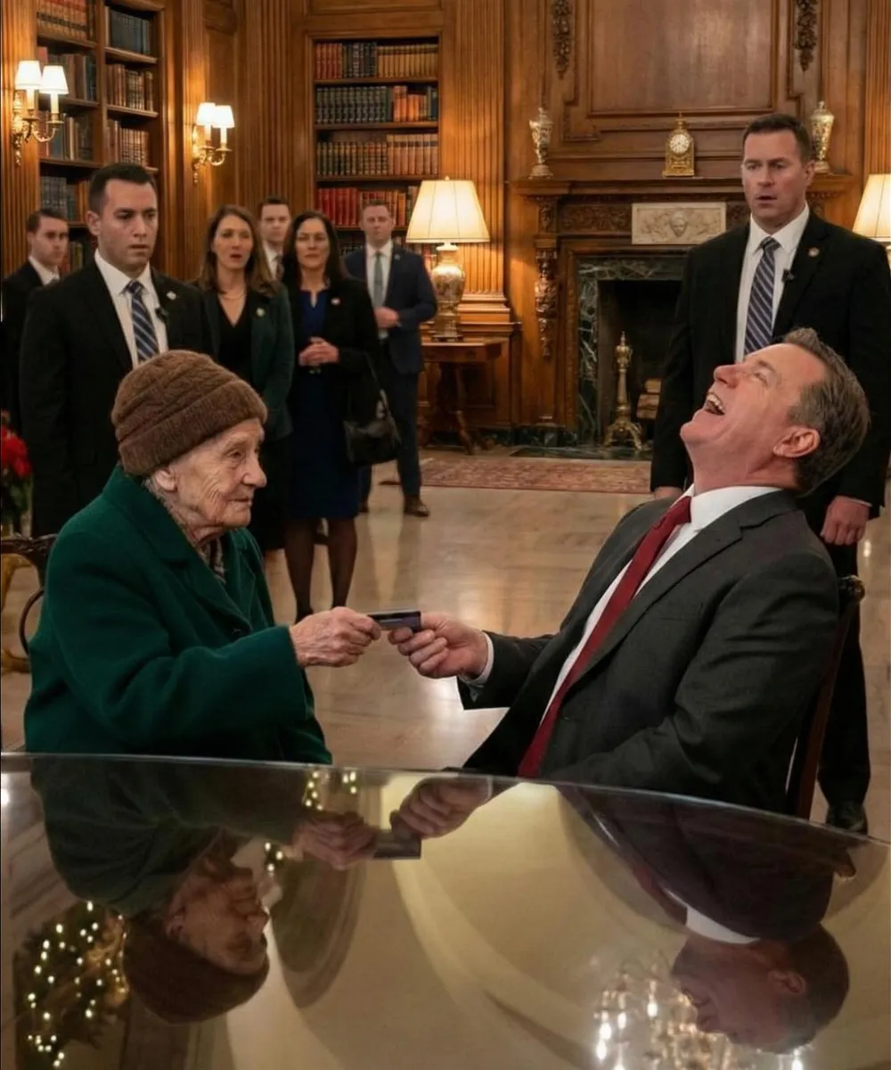 Everyone present learned an unexpected lesson from a straightforward bank request.