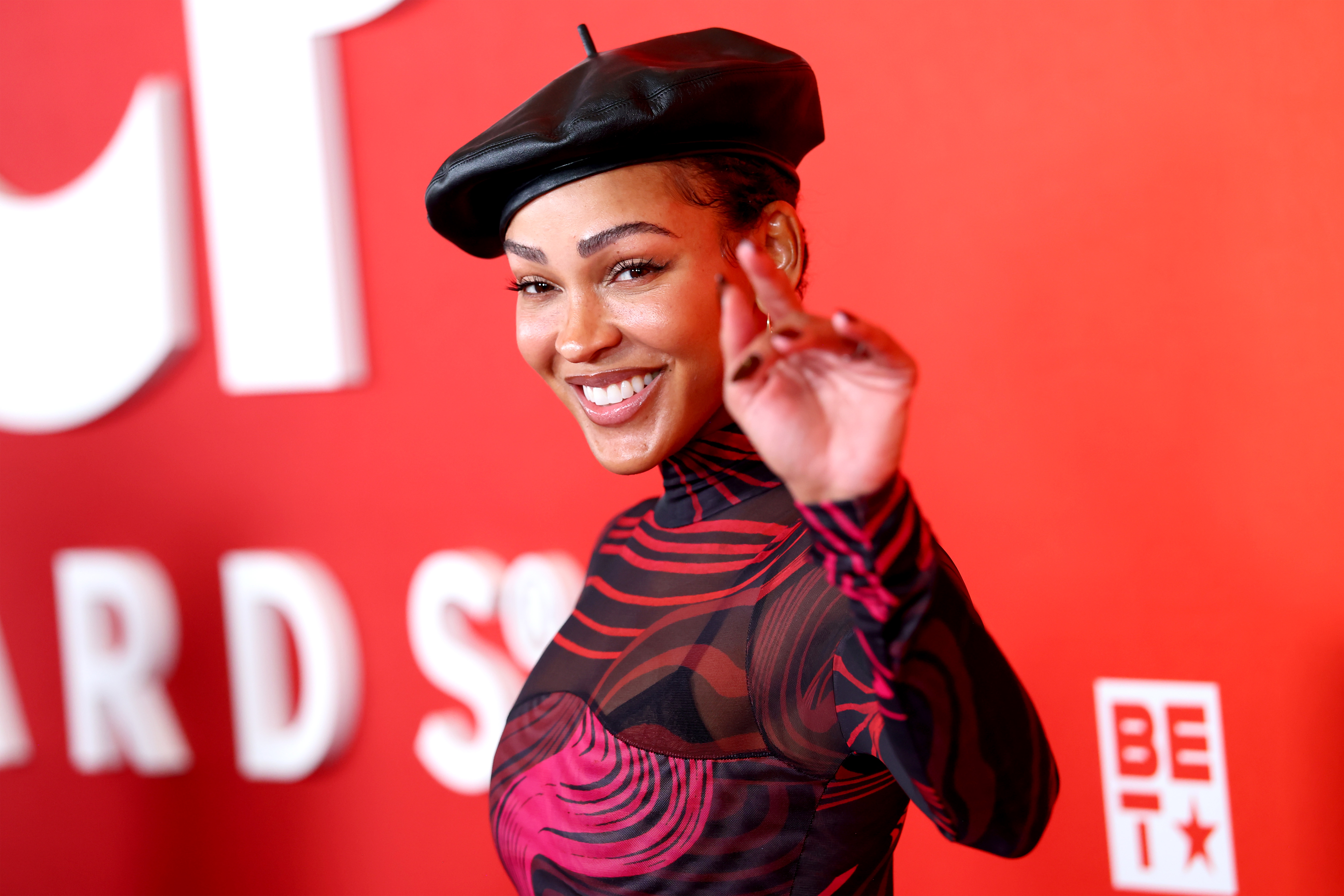 Meagan Good Talks Married Life with Jonathan Majors and Baby Hints