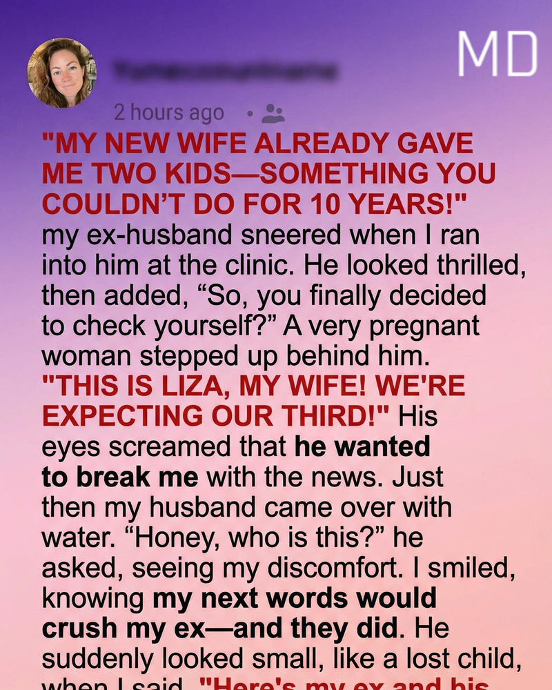 Meeting my ex unexpectedly made me realize the progress I have made.