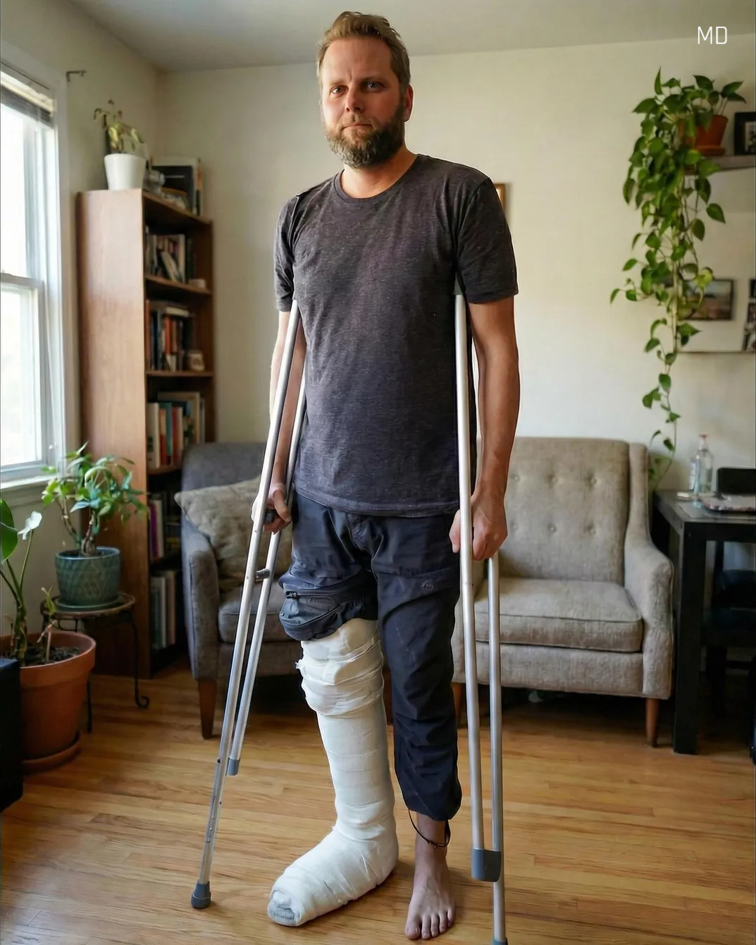 A surprising revelation occurred due to my husband's unexpected injury right before our family vacation.