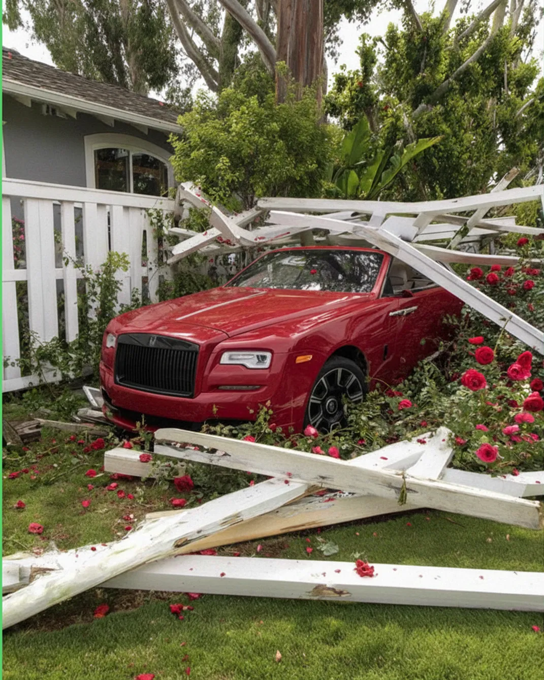 Rich Man Refuses to Fix Fence He Damaged – Shocking Discovery in Yard the Following Day Leaves Homeowner Astonished