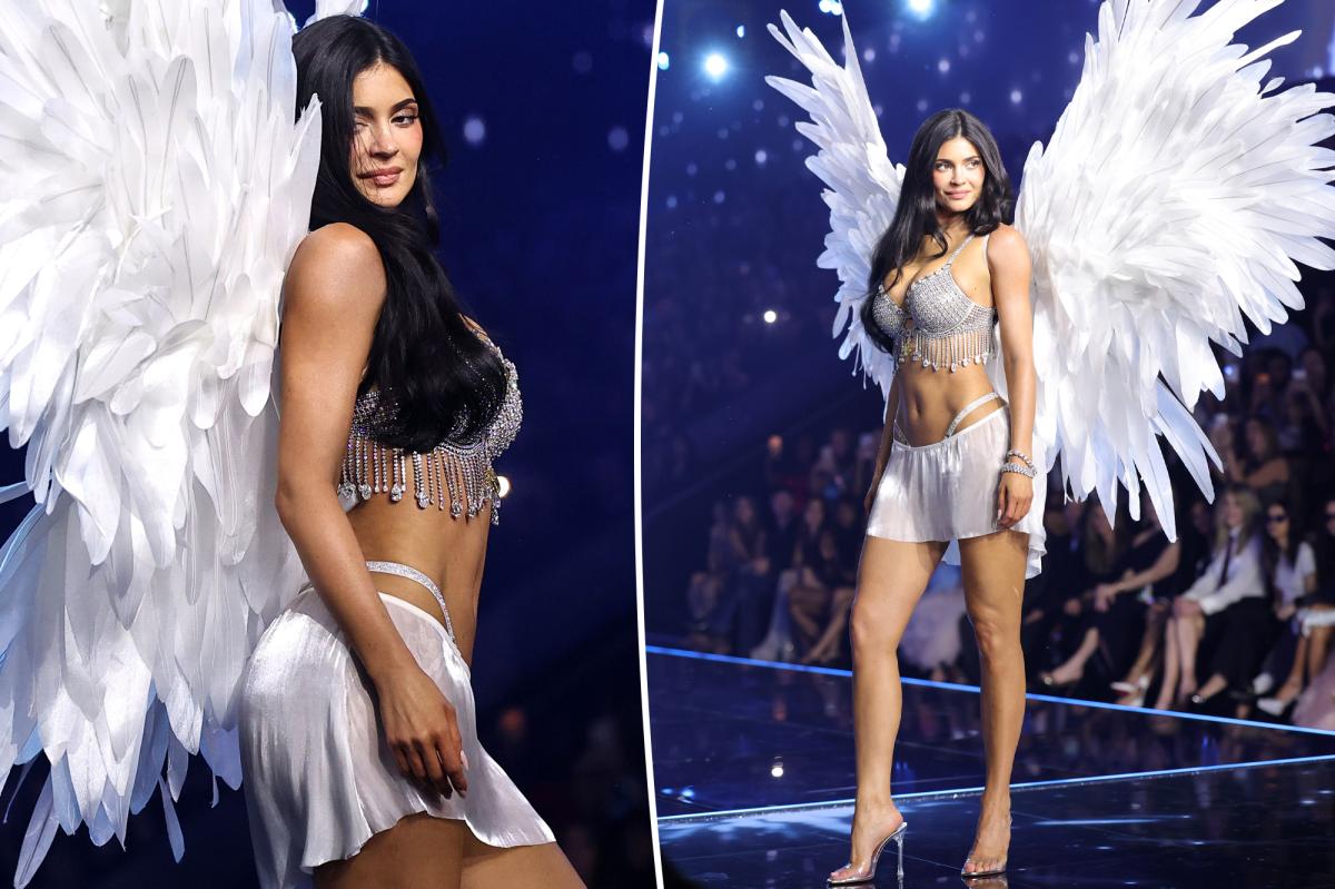 Kylie Jenner Stuns in $50M Fantasy Bra at Victoria's Secret Runway Debut