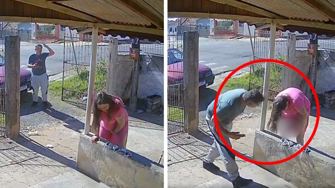 Mujer da a luz en la calle mientras su esposo busca ayuda desesperadamente