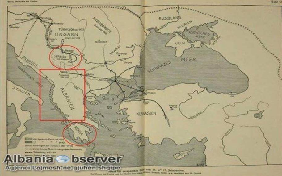 Ancient Map Reveals Albania as a Balkan Superpower, Greece Absent!