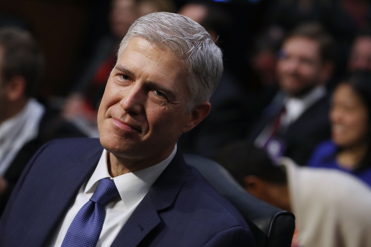 Neil Gorsuch Draws Attention After Correcting Trump DOJ Lawyer