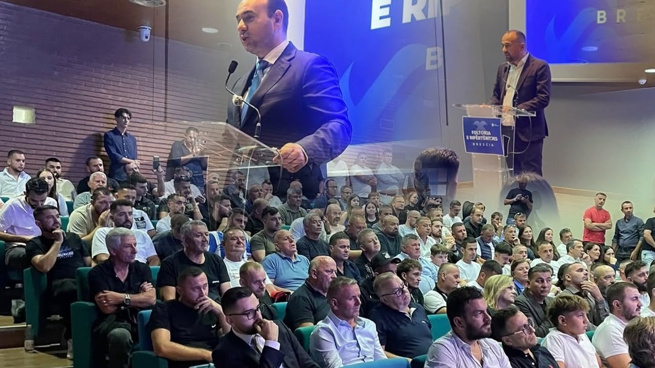 Klevis Balliu Rallies the Diaspora in Brescia Around His Call for Change