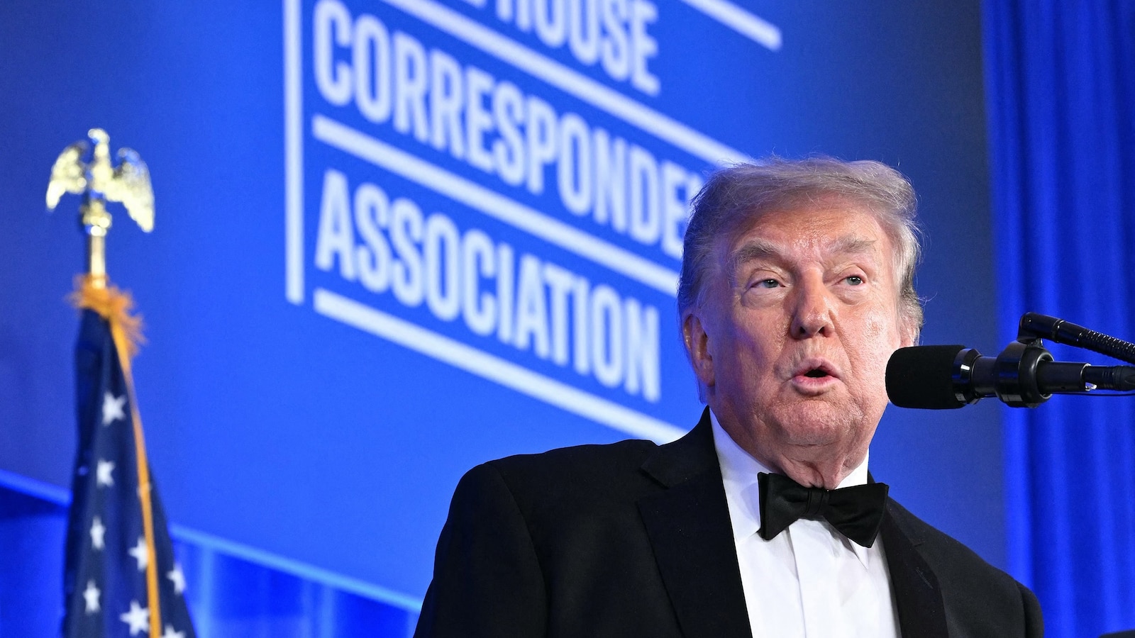 Trump's 'Unifying Yet Vicious' Speech at Rescheduled Correspondents' Dinner Sparks Buzz
