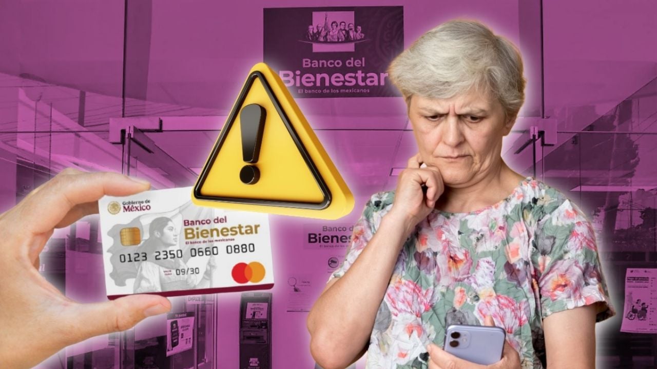 Banco del Bienestar advierte sobre el retiro de pensión en cajeros