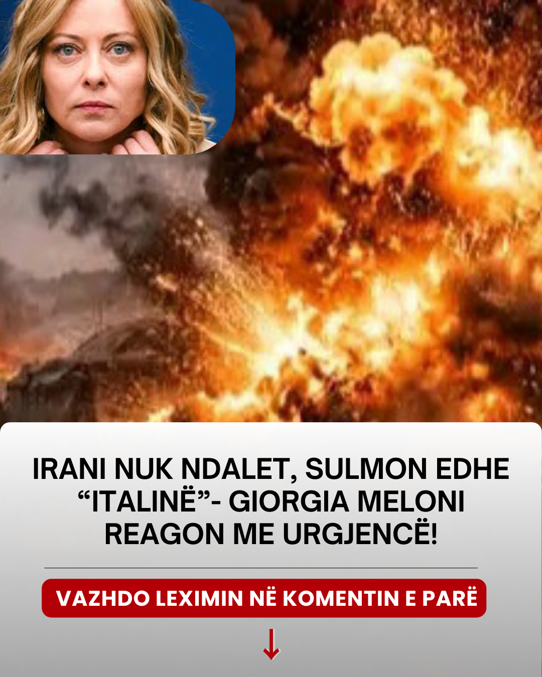 Giorgia Meloni Reacts Urgently After Drone Attack on Italian Base