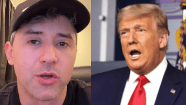 Supporter of former President Trump, who claimed that Immigration and Customs Enforcement (ICE) only targets "criminals," is now in custody.