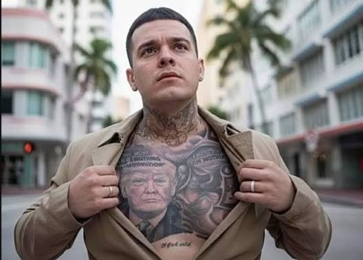 Cuban Trump Fan El Oski Fears Deportation Despite Trump Tattoo on Neck