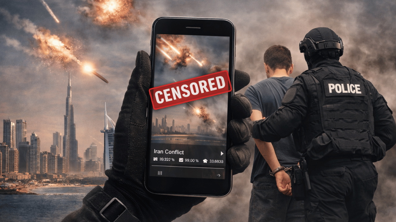 Tourists Face Arrest in UAE Over Sharing Iran Conflict Videos Online