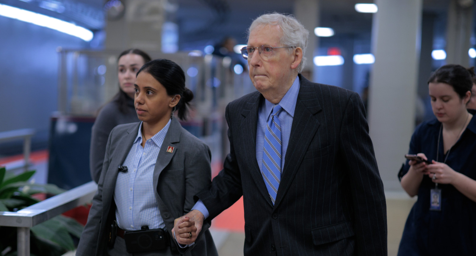 Mitch McConnell's Unconscious Collapse Sparks Concerns Over Health