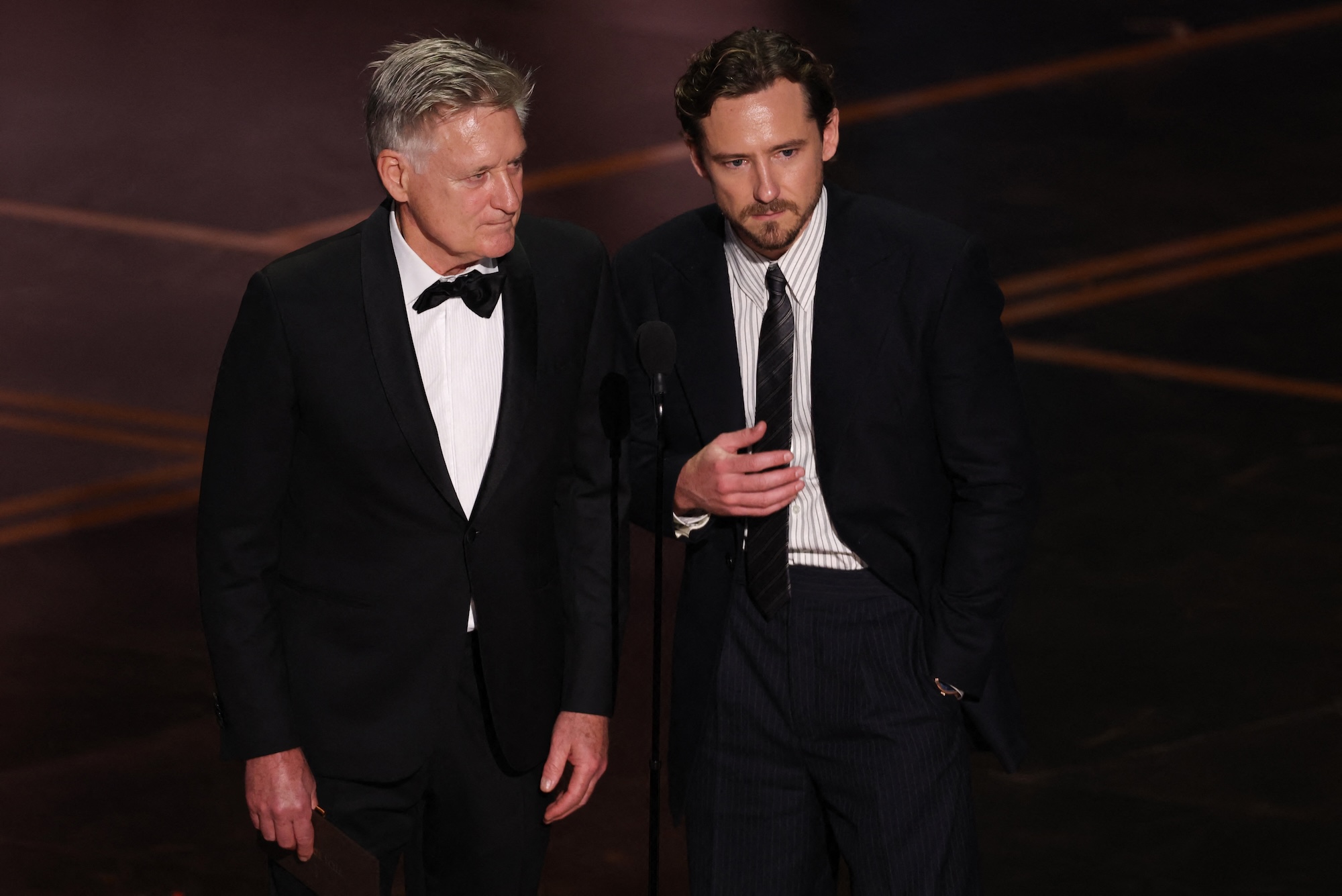 Lewis Pullman Calls Himself Dad Bill's 'Sequel' in Oscars Laugh