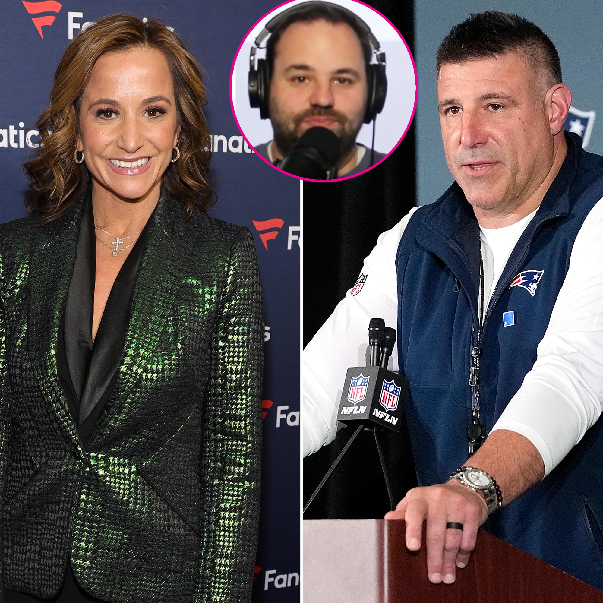 Radio Host Reveals Longtime Suspicions About Mike Vrabel and Dianna Russini