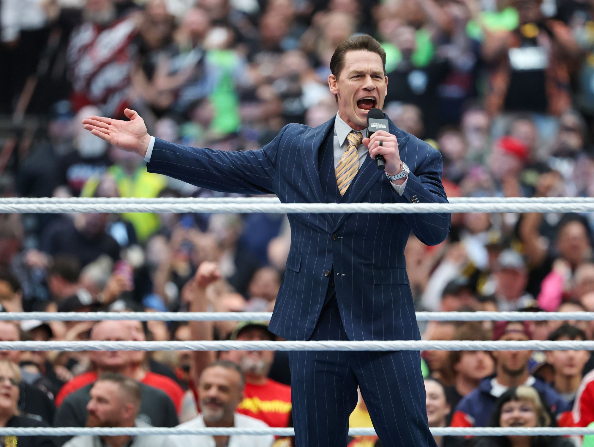 John Cena Returns to WrestleMania Just Months After Retirement