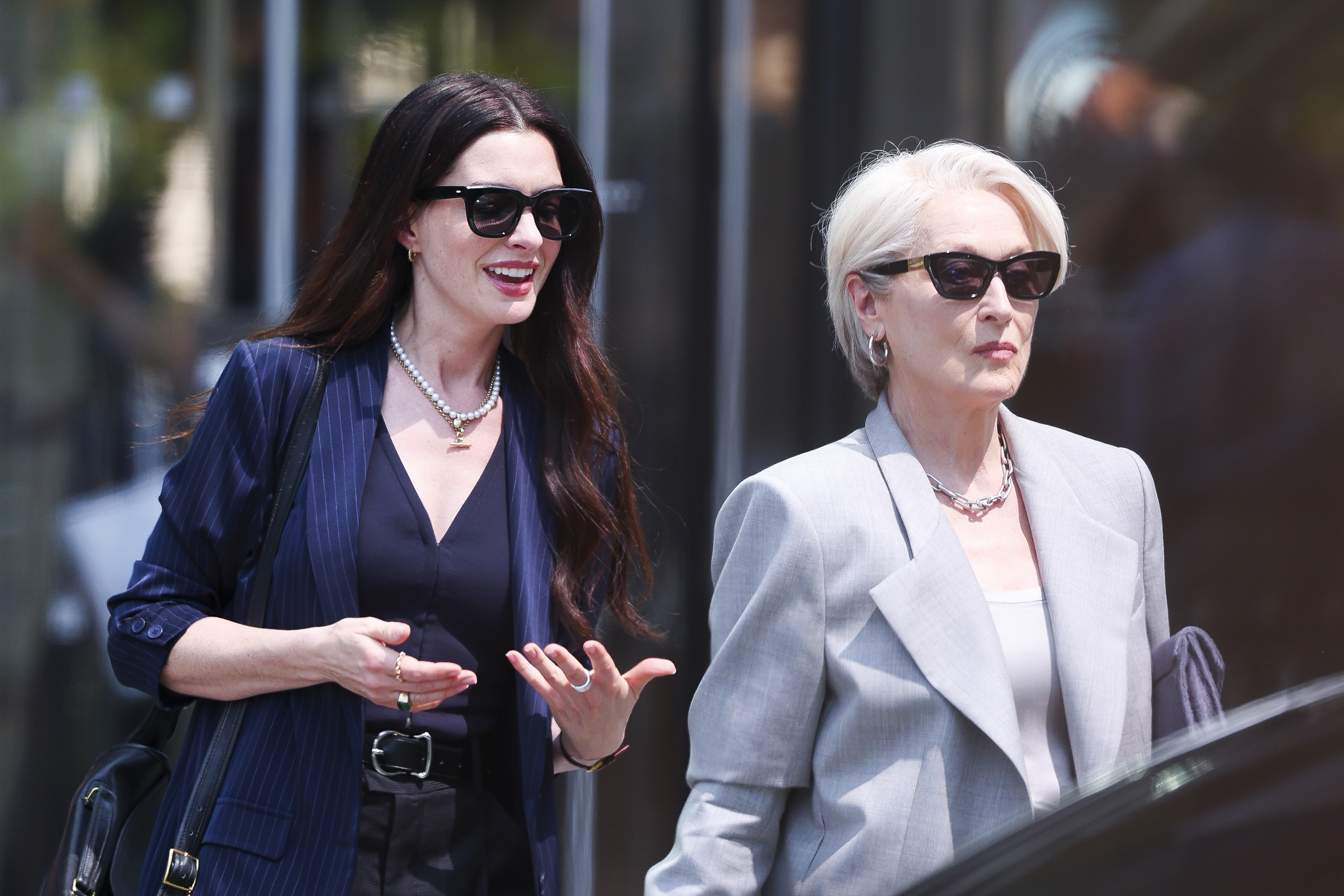 Anne Hathaway and Meryl Streep's Surprising Spring Color Consensus