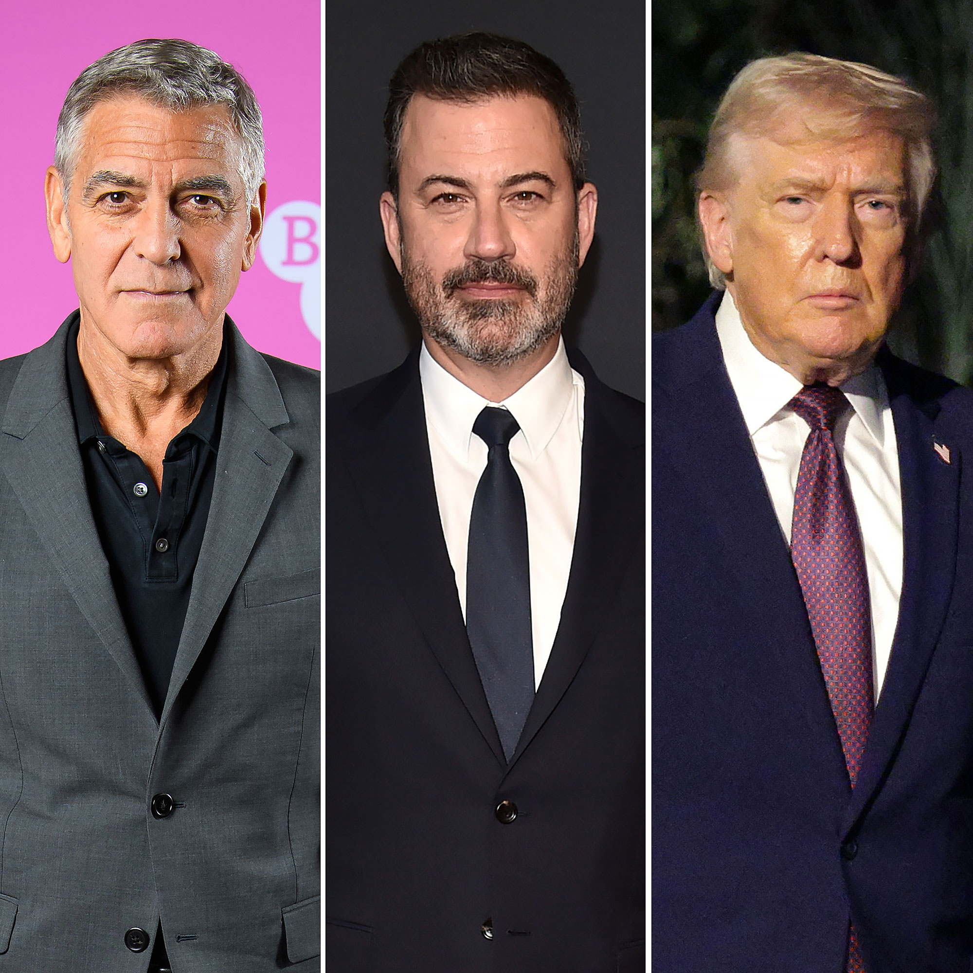 George Clooney Stands Up for Jimmy Kimmel Over Trump Joke, Condemns Violence