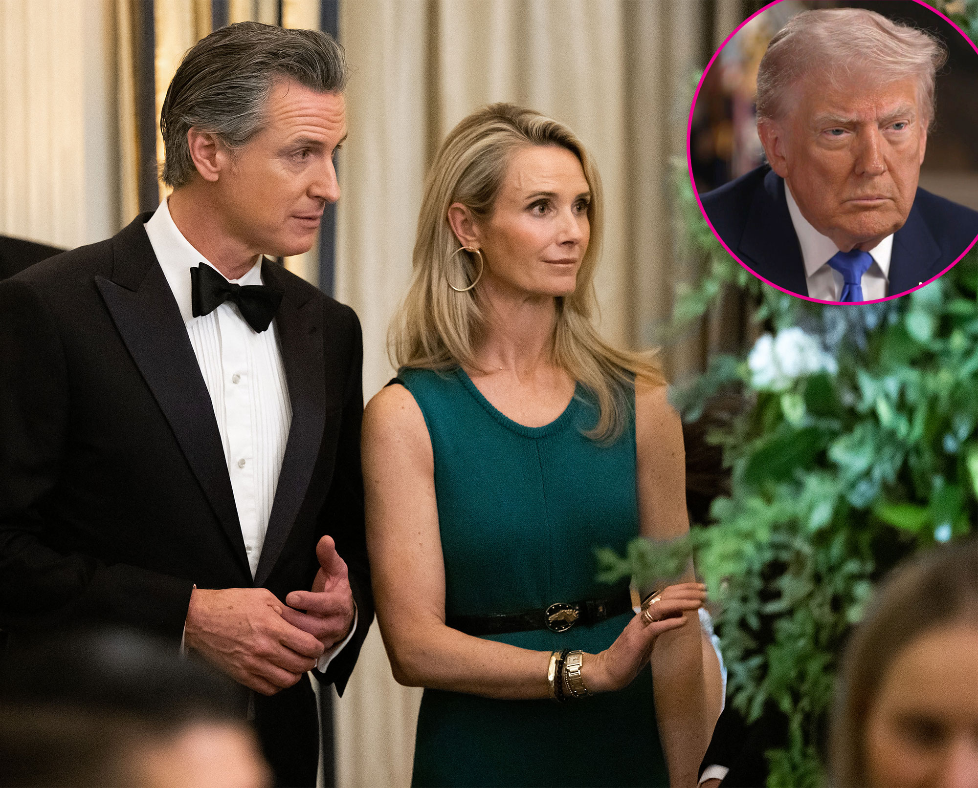 Gavin Newsom’s Wife Reacts Strongly to Trump’s '60 Minutes' Interview Tactics