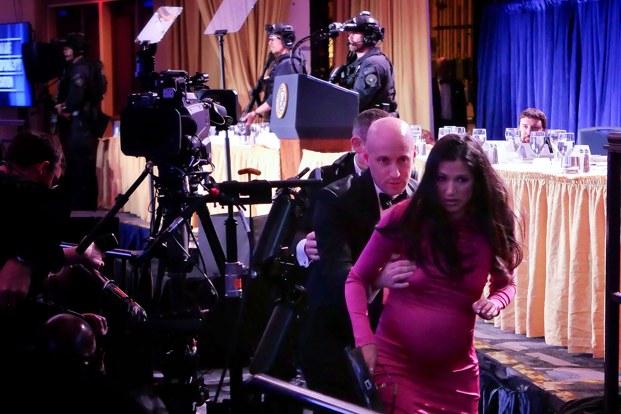 Stephen Miller's Pregnant Wife Responds to Astonishing Claim