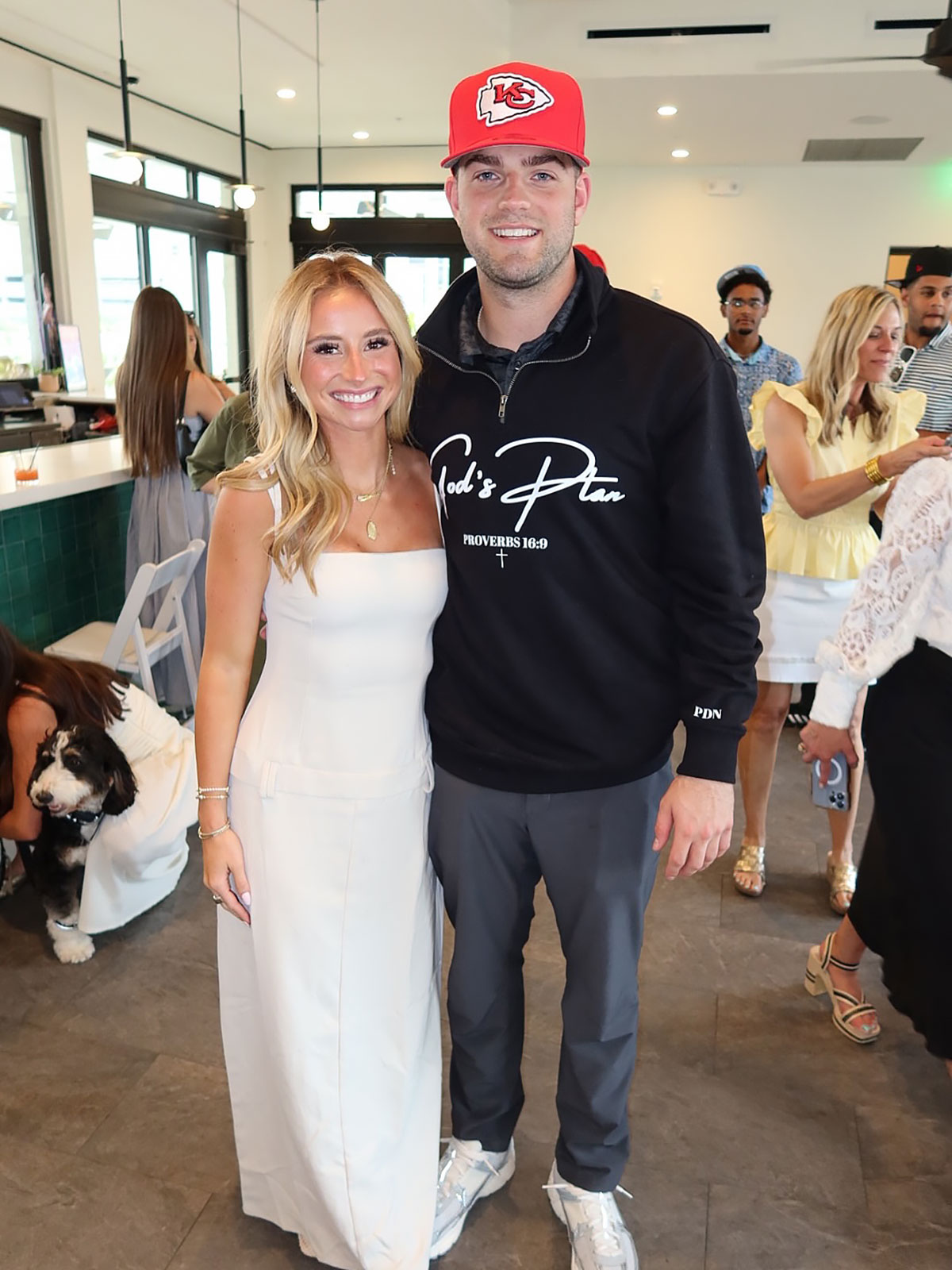 Garrett Nussmeier's Fiancée Responds to Draft Slide Shock 2026