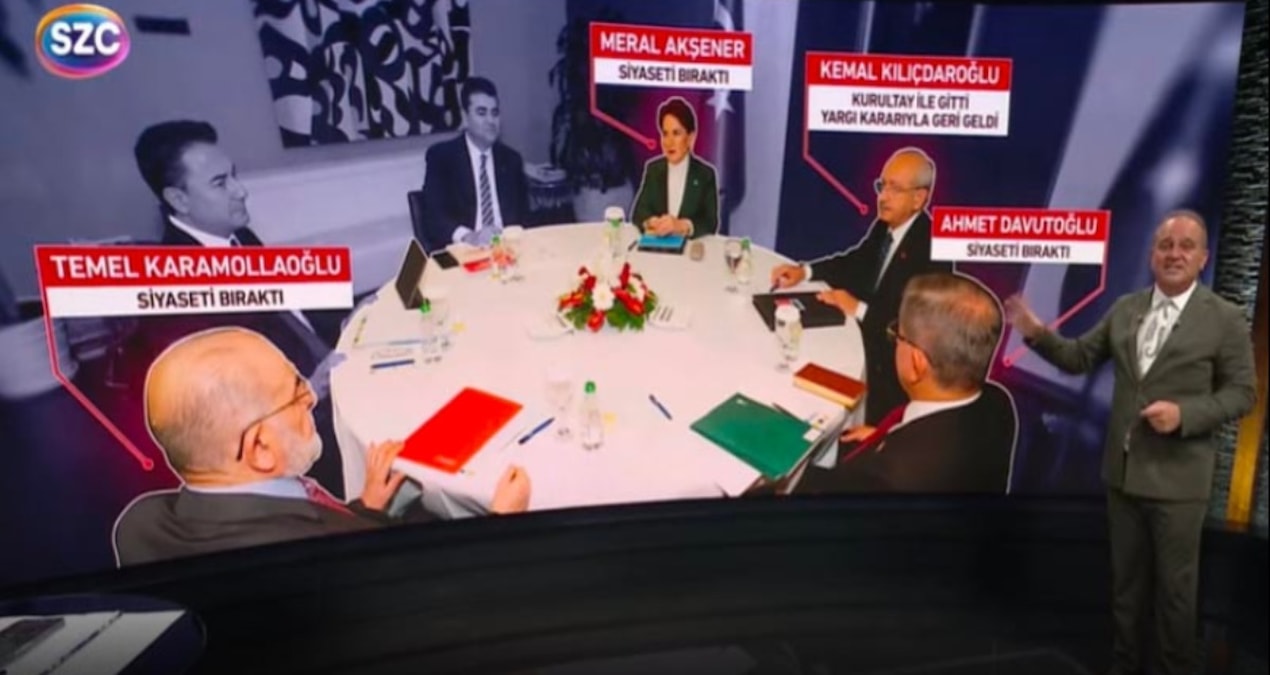 Altılı Masa'nın Ardındaki Sır Perdeleri: Ekrem Açıkel Canlı Yayında Şaşırttı