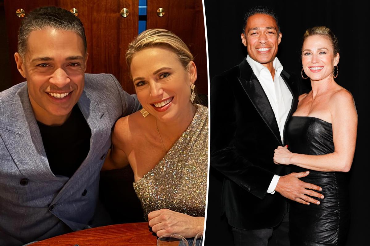Amy Robach and T.J. Holmes quietly married a day after seeking a license